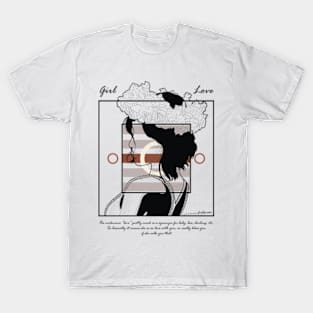 Girl Love version 5 T-Shirt